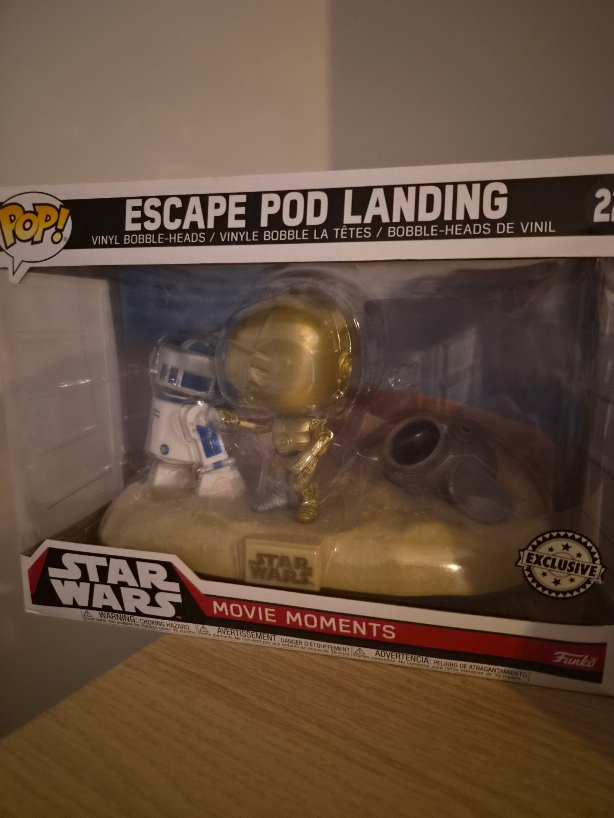 Funko Pop! Star Wars Movie Moments: Escape Pod Landing, Verzamelen, Ophalen of Verzenden, Nieuw, Actiefiguurtje