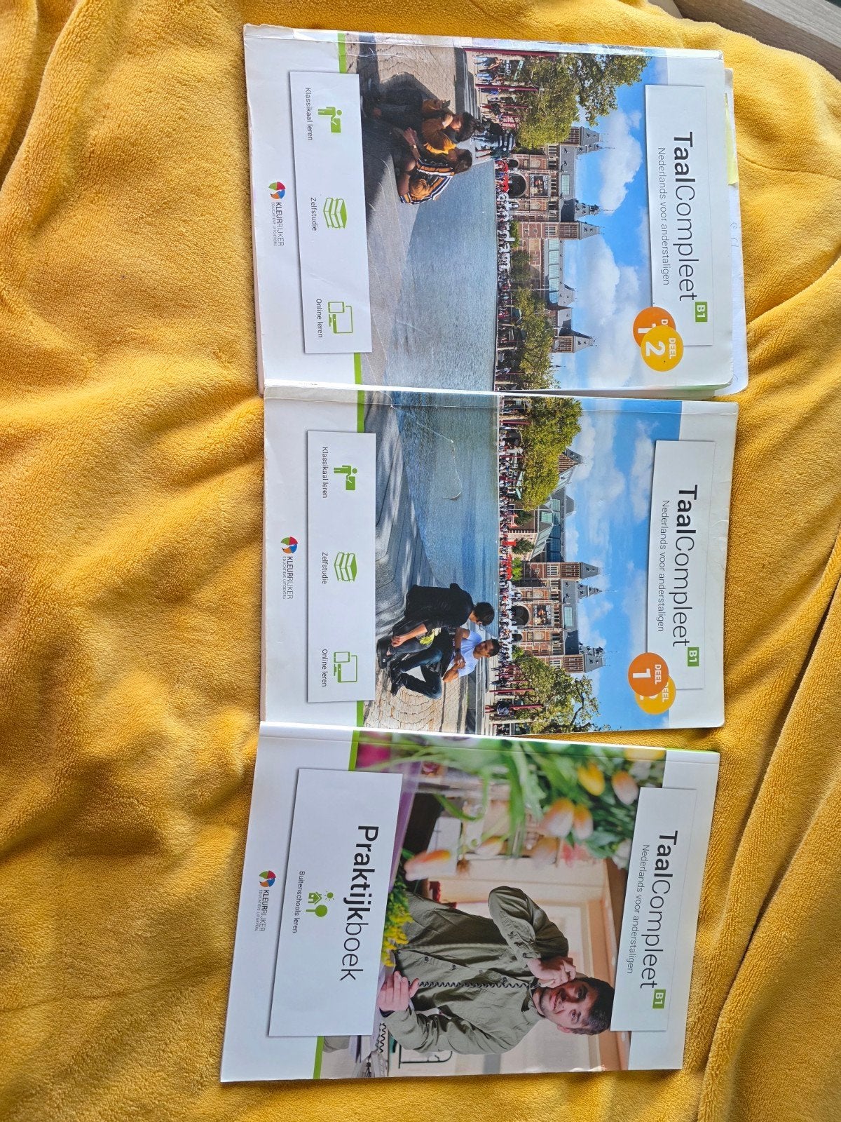 TaalCompleet B1 Nederlands 3 boeken, Boeken, Zo goed als nieuw, Alpha, Overige niveaus, Ophalen
