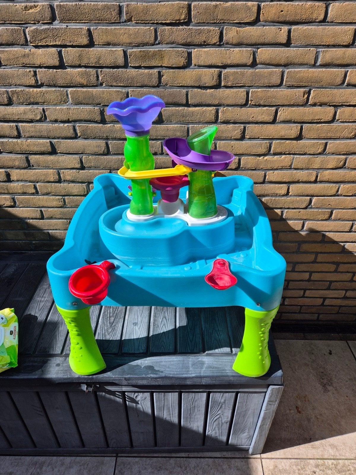 Leuke water- en zandtafel voor uren speelplezier, Ophalen, Gebruikt
