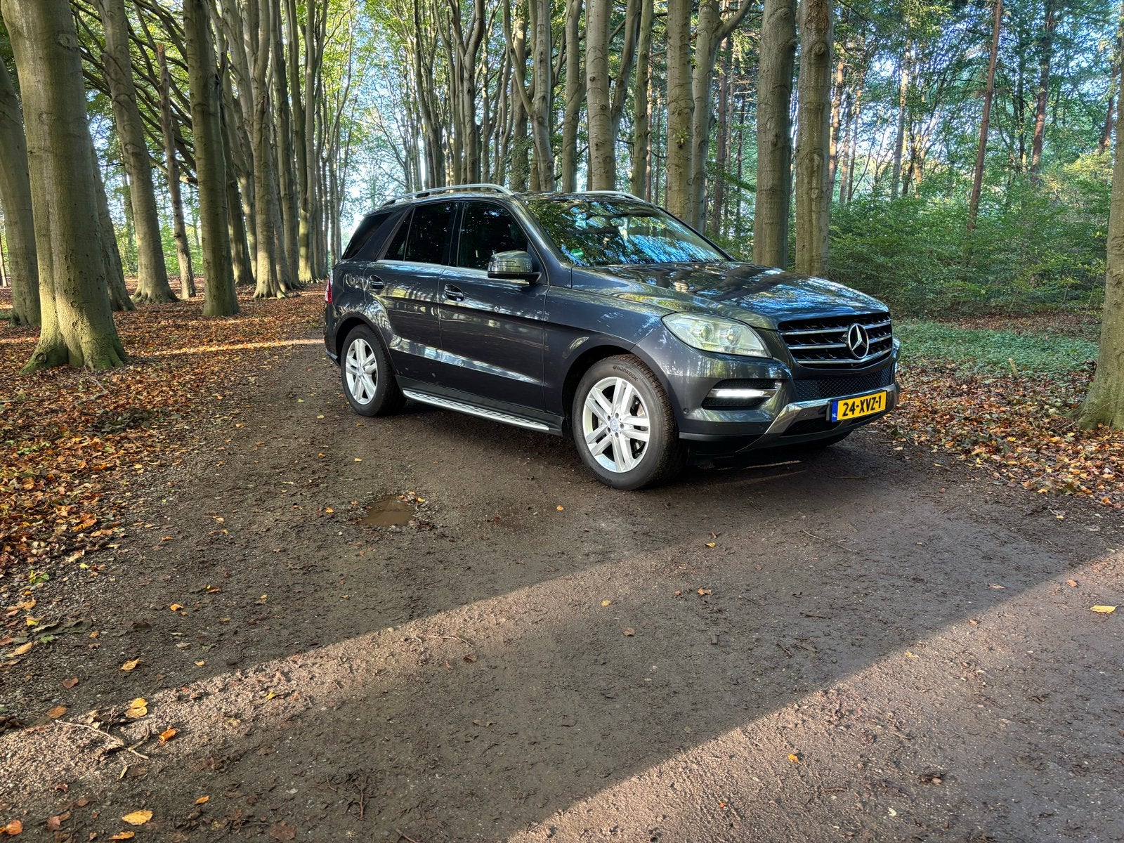 Mercedes-Benz M-Klasse Ml350 Bluetec 4MATIC 2011 Grijs, Auto's, Automaat, 15 km/l, 258 pk, 2987 cc