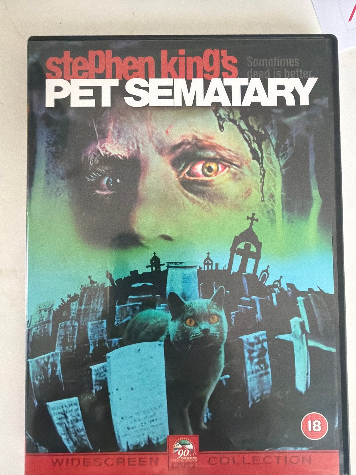 Stephen King's Pet Sematary DVD - Horror Klassieker, Vanaf 18 jaar, Engels, Nederlands, Breedbeeld