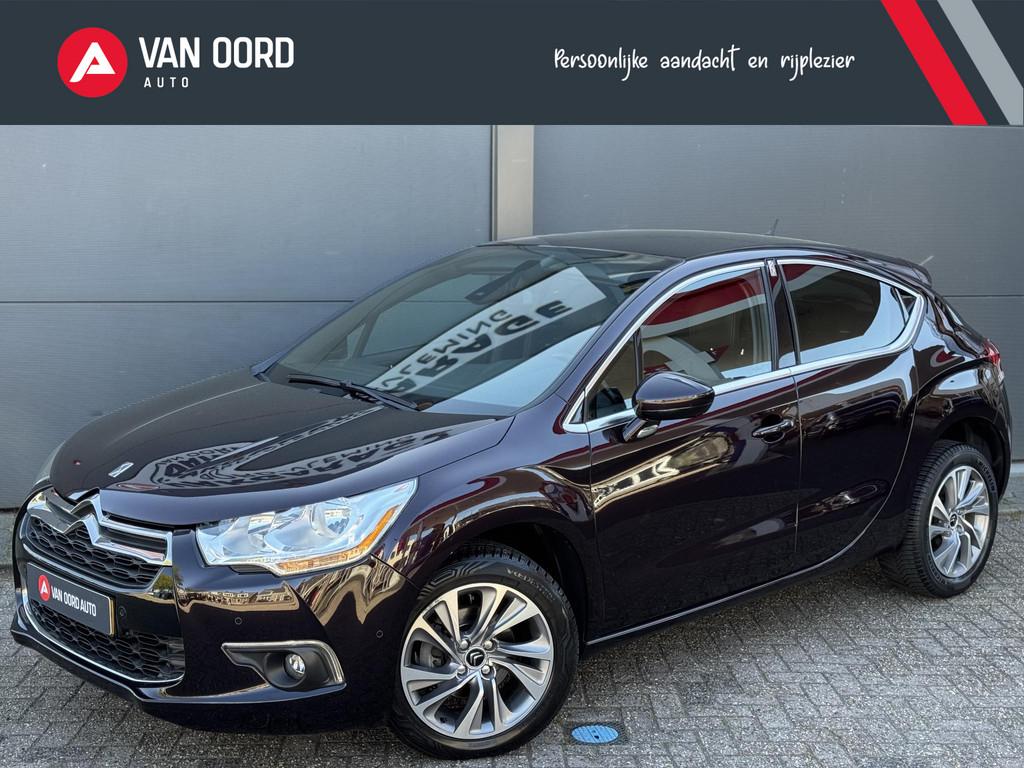 Citroen DS4 1.2 So Chic / Geen Import / 100% Onderhoud, Gebruikt, Euro 6, Leder en Stof, Bedrijf