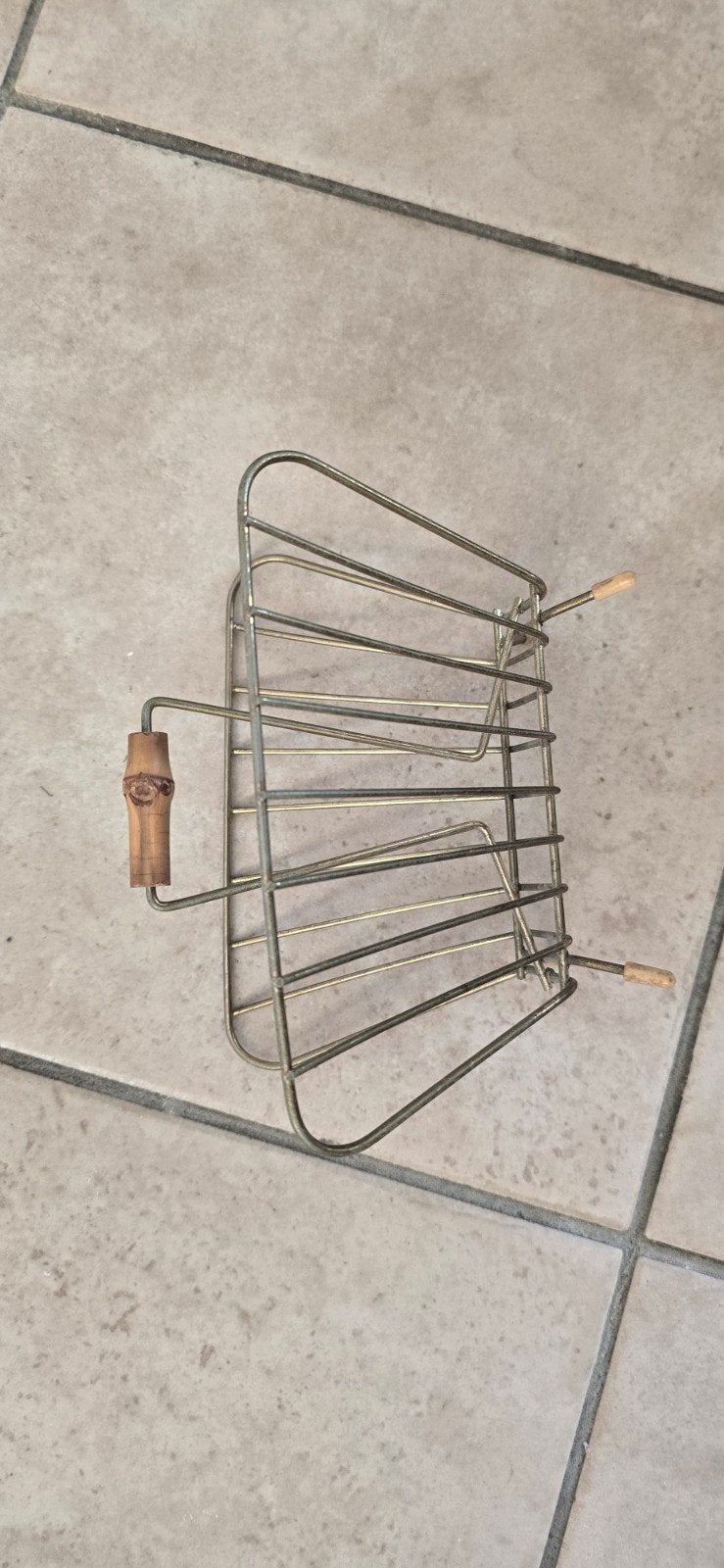 Vintage klein krantenbakje, Ophalen of Verzenden
