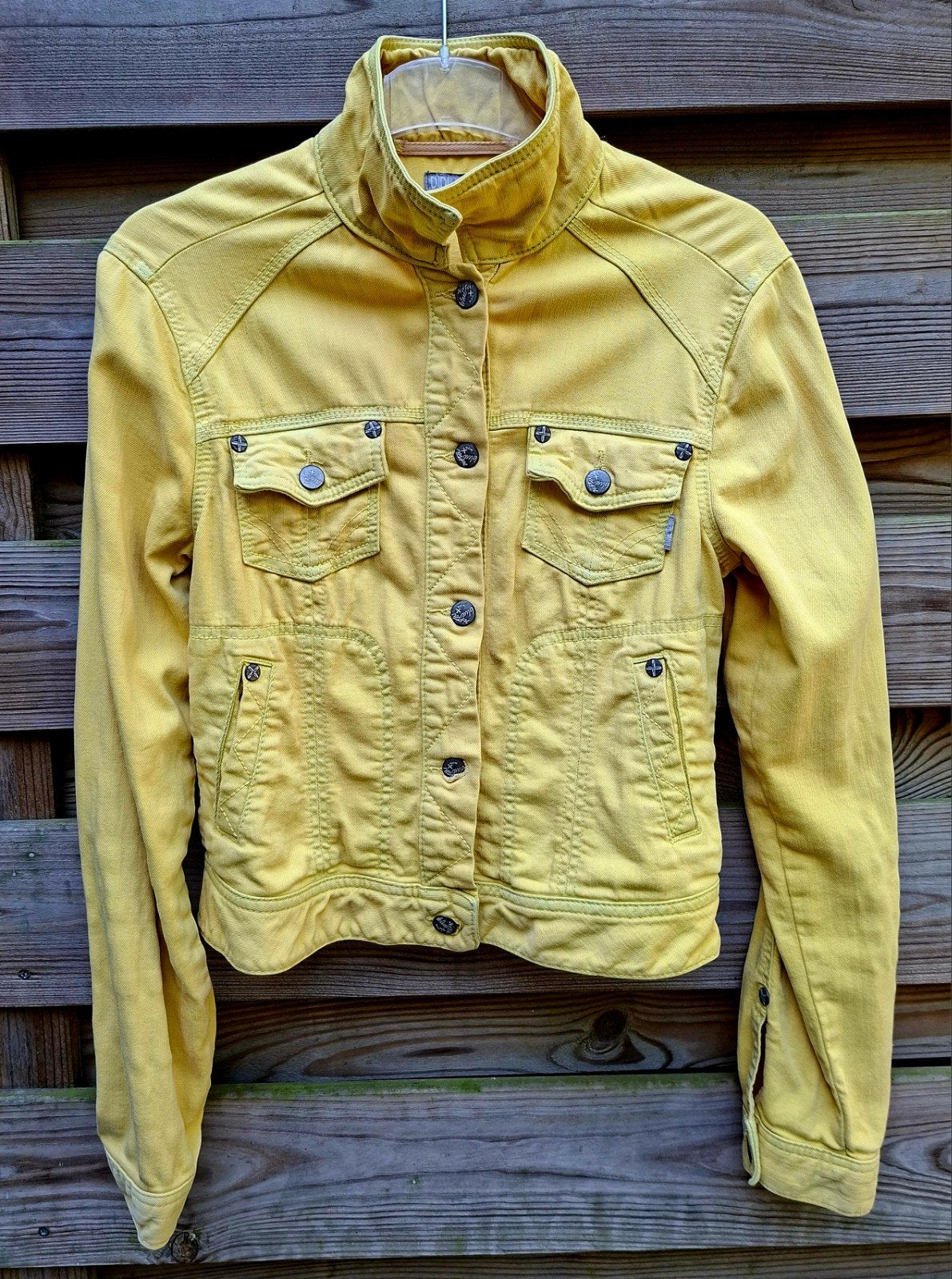 Didi dames spijkerjas jeans jack maat S, Geel, Didi, Ophalen of Verzenden, Maat 36 (S)
