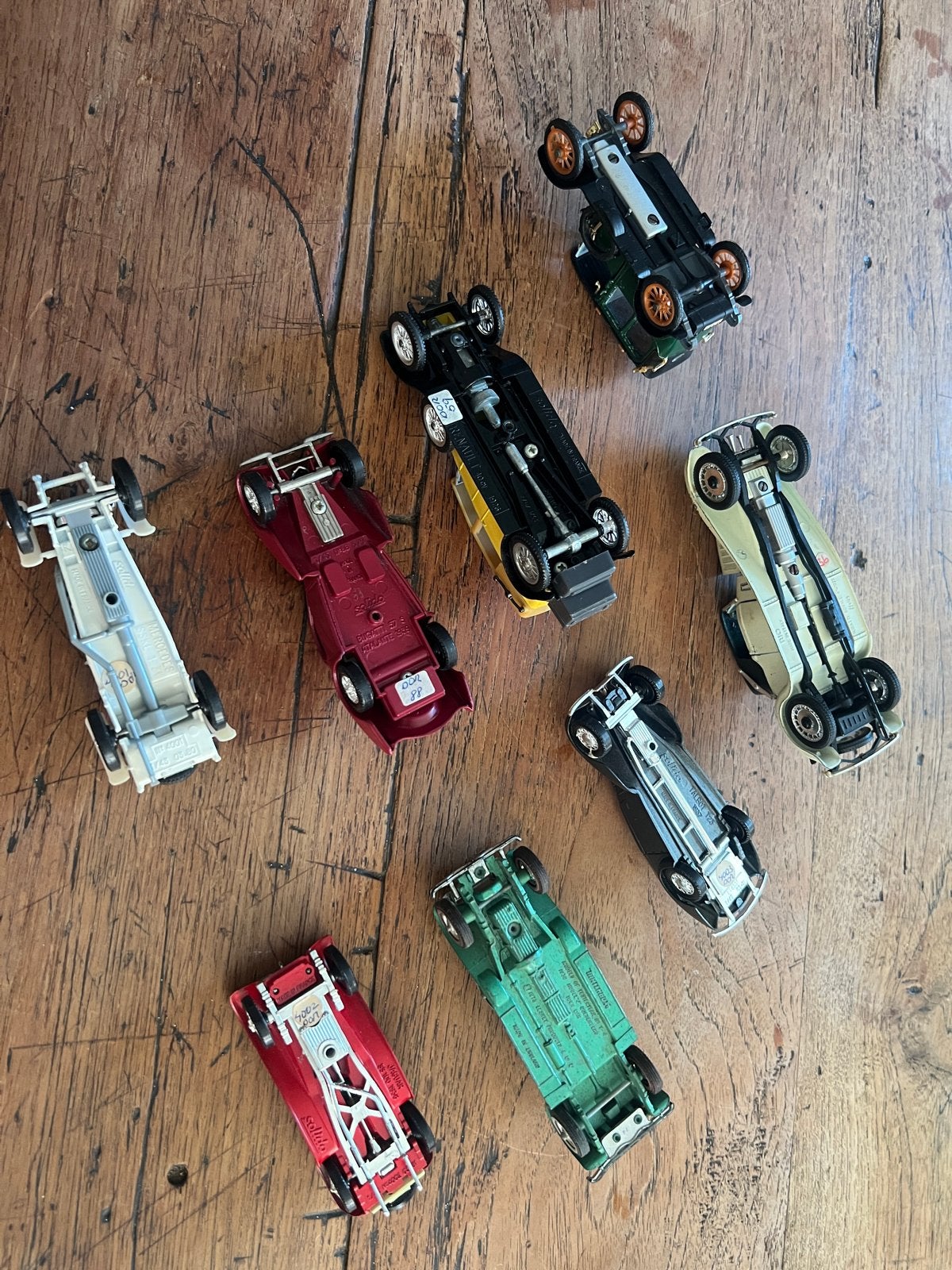8 modelauto's van Pre-war auto's - Diverse fabrikanten, Verzenden, Gebruikt