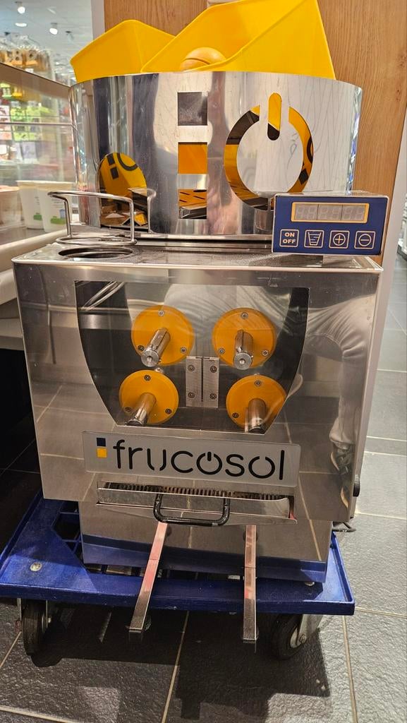 Professionele sinaasappelpers F50 AC - Frucosol, Ophalen