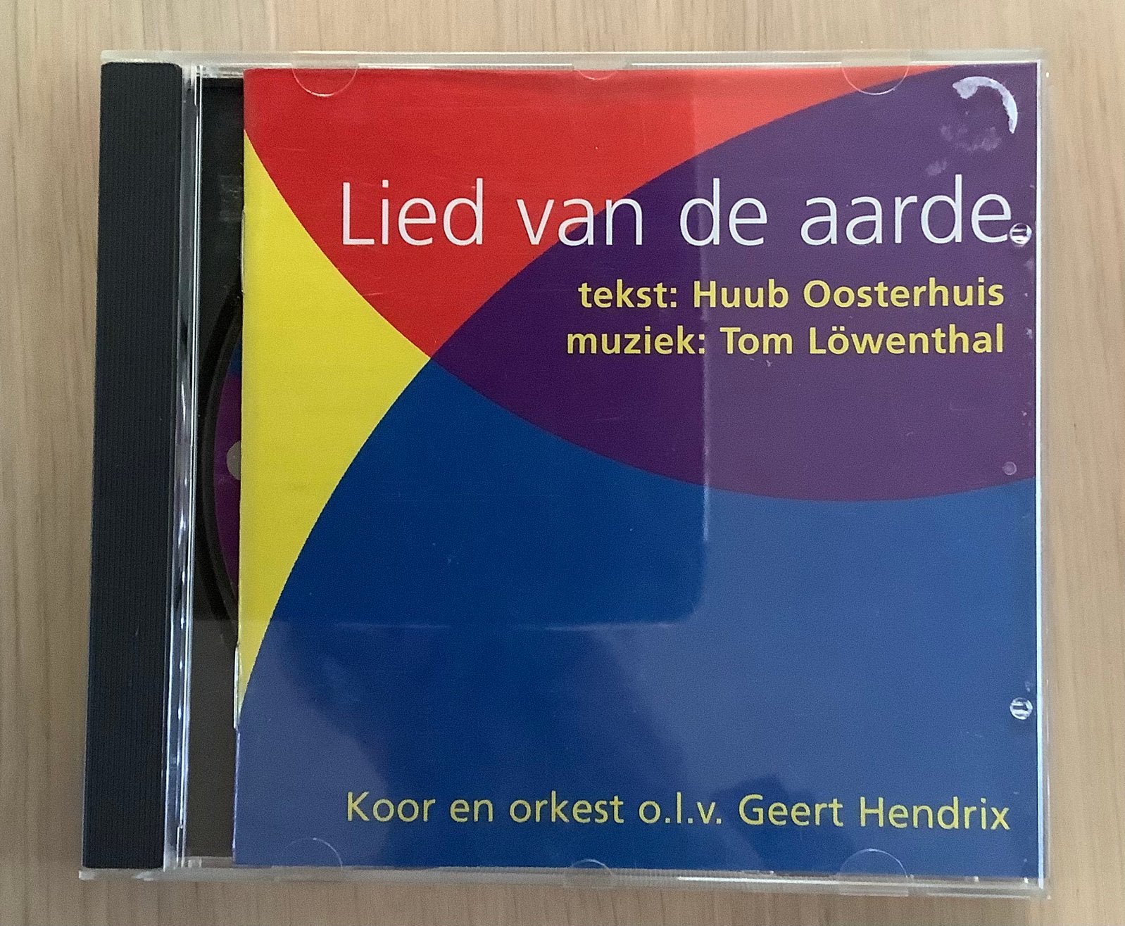 CD: Lied van de aarde - tekst Huub Oosterhuis., Cd's en Dvd's, Ophalen of Verzenden, Zo goed als nieuw