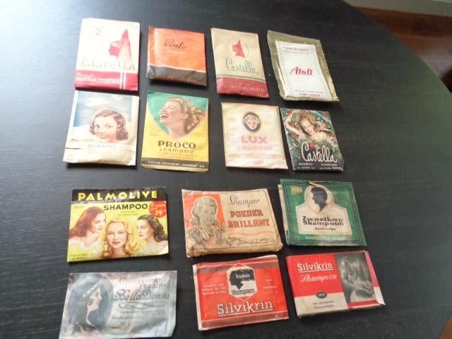 14 oude pakjes zeep / zeeppoeder (allemaal verschillende)., Verzamelen, Merken en Reclamevoorwerpen, Ophalen of Verzenden, Verpakking