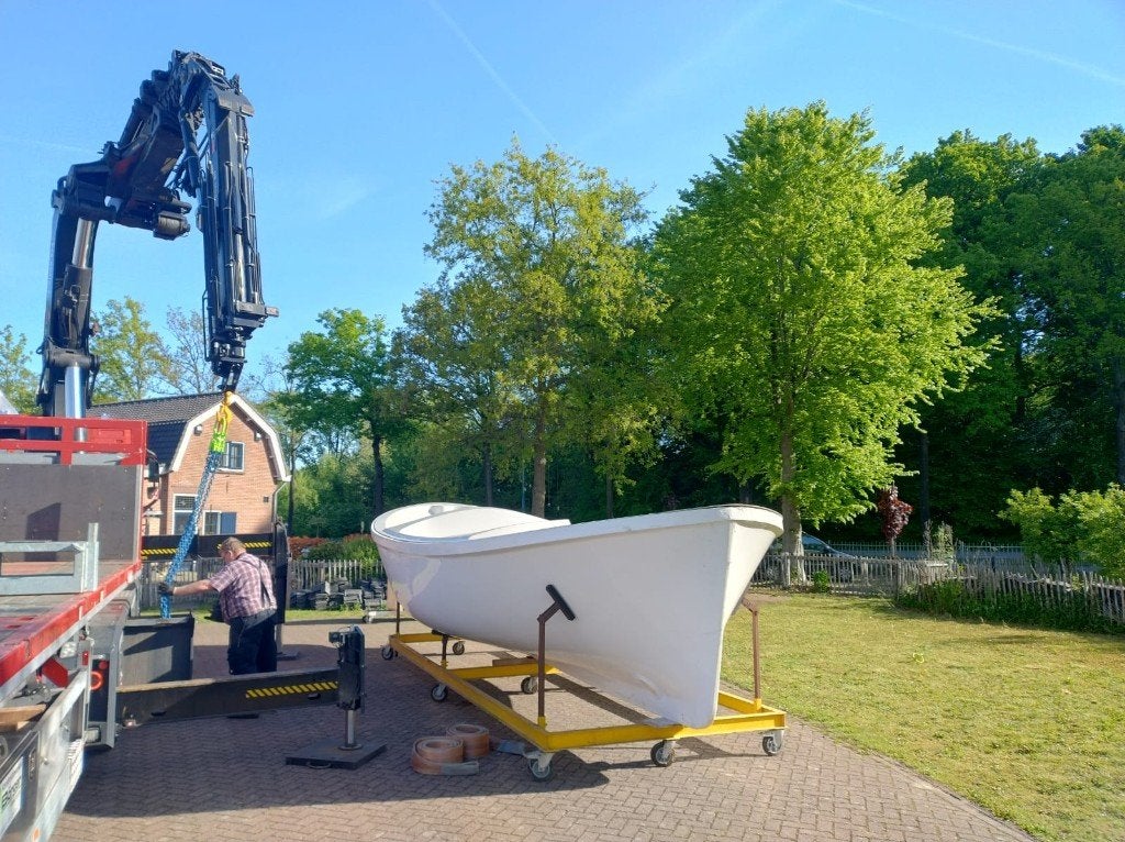 Te koop aangeboden: Luxe Hirondelle Sloep + 55 PK Sole Motor, T, Diesel, Ophalen of Verzenden, N