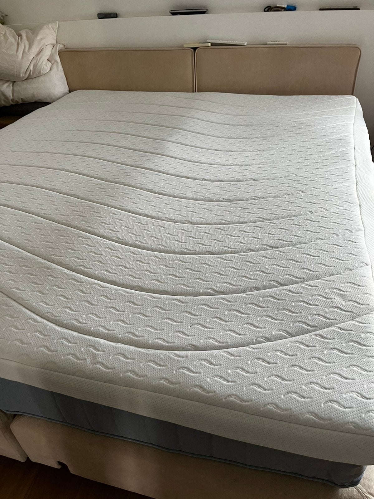 Matras topper 180x200x8cm Wellpur zgan, Huis en Inrichting, Ophalen, Tweepersoons, Zo goed als nieuw, Matras
