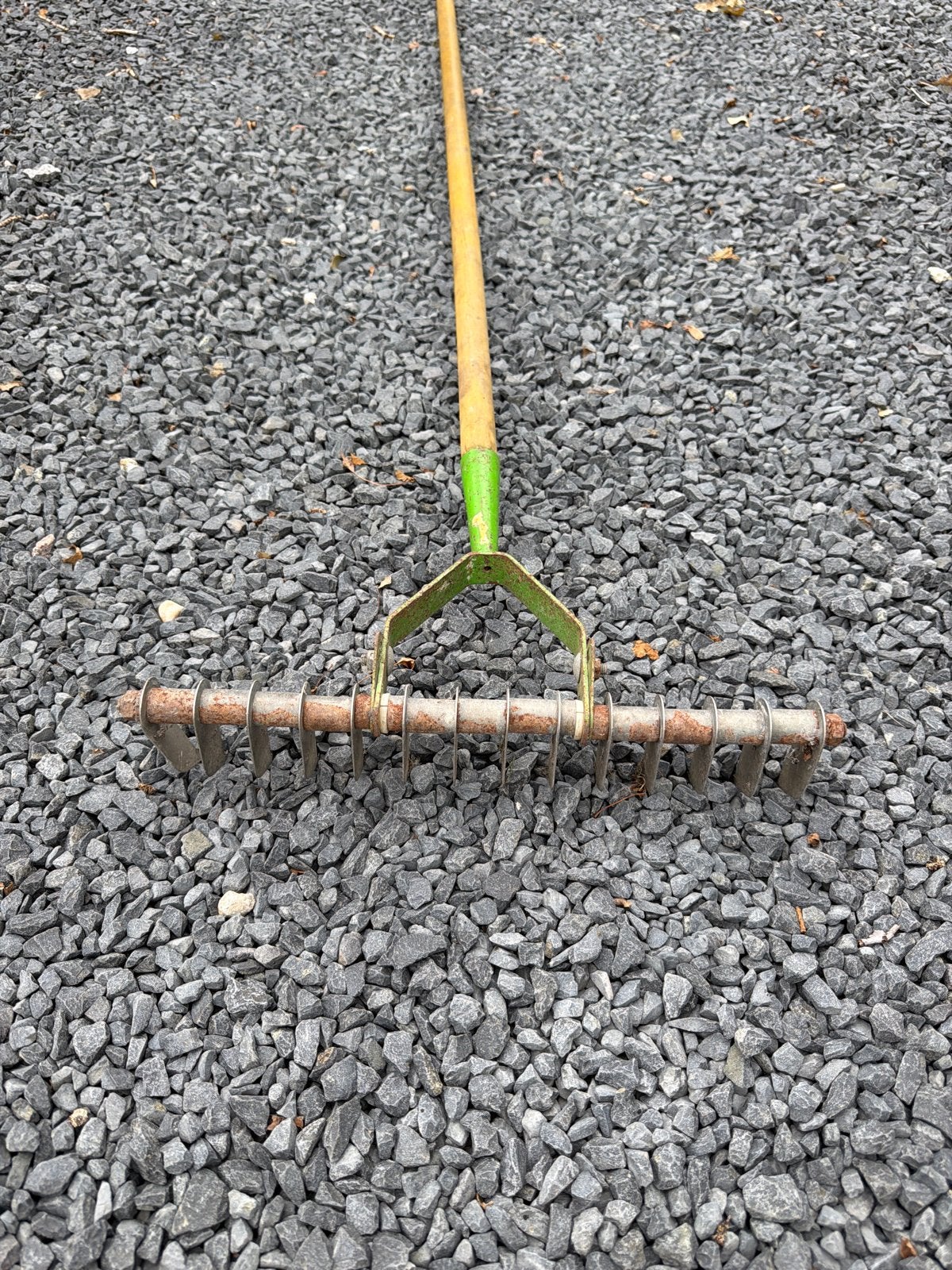Verticuteerhark voor gazononderhoud, Tuin en Terras, Ophalen, Gebruikt