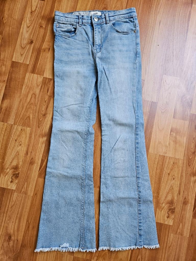 MEISJES SPIJKERBROEK MAAT 152, Broek, Meisje, Ophalen of Verzenden, Zo goed als nieuw