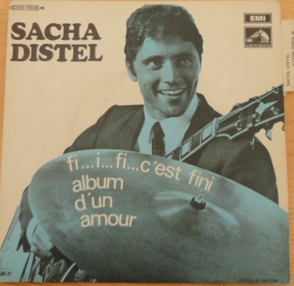 Sacha Distel > Fi----I ----Fi -----Cést Fini, Ophalen of Verzenden, Gebruikt, 7 inch