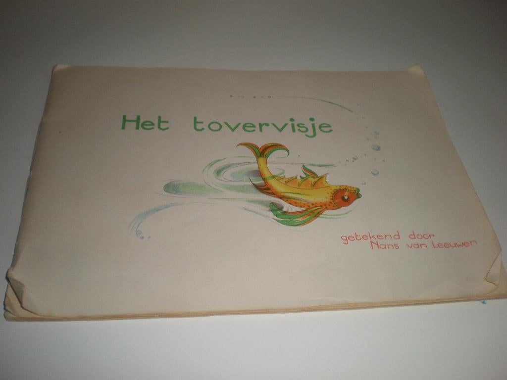 Het tovervisje getekend door hans van leeuwen., Ophalen of Verzenden