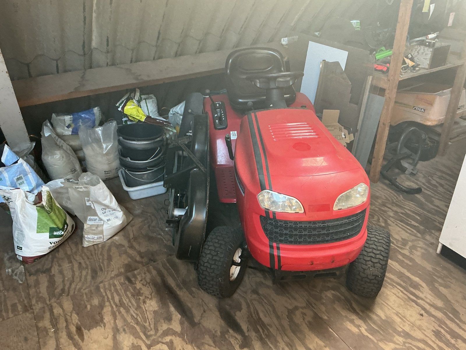 Sentar Zitmaaier zonder motor, Ophalen, Gebruikt, Versnellingen, 90 tot 120 cm