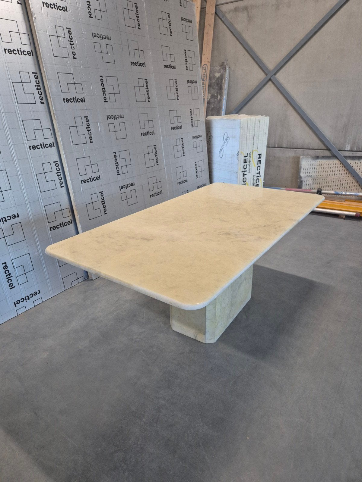 Marmeren eettafel uit Italy, Ophalen of Verzenden