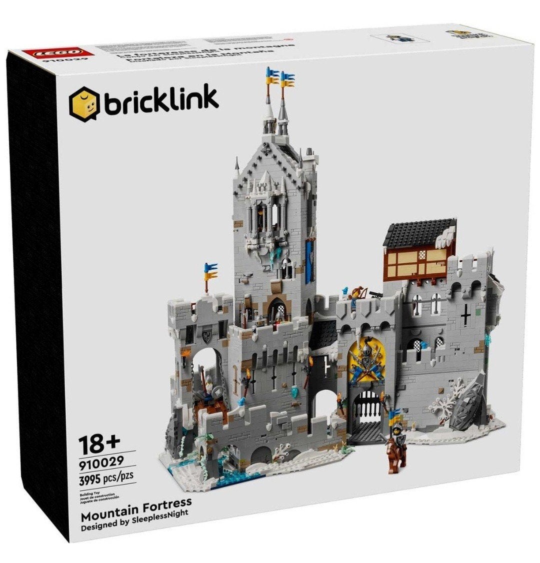 LEGO Bricklink 910029 Mountain Fortress, Kinderen en Baby's, Speelgoed | Duplo en Lego, Ophalen, Nieuw, Complete set, Lego