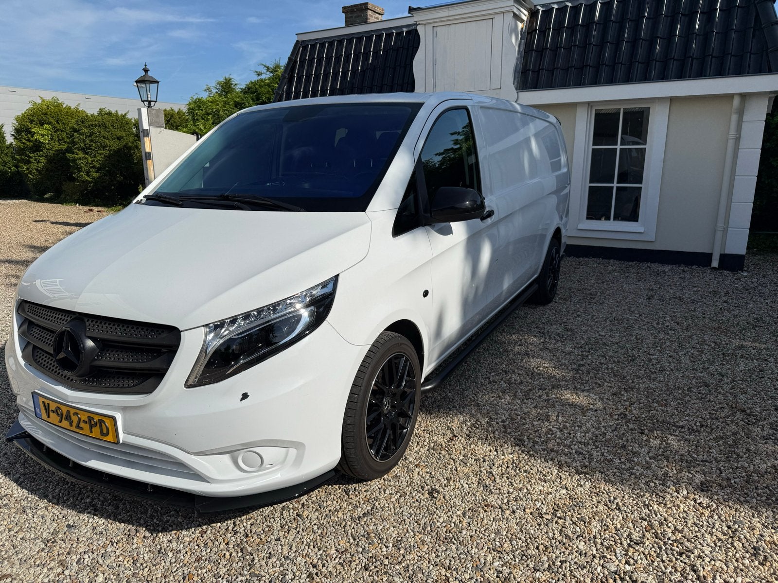Mercedes-Benz Vito LANG L3H1 1.6 CDI  2018, Euro 6, 4 cilinders, Wit, Particulier