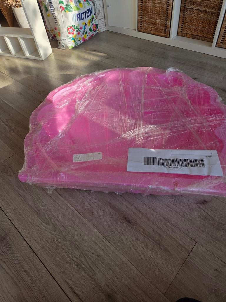 Nieuwe roze zandbakschelp voor kinderen, Ophalen of Verzenden, Nieuw