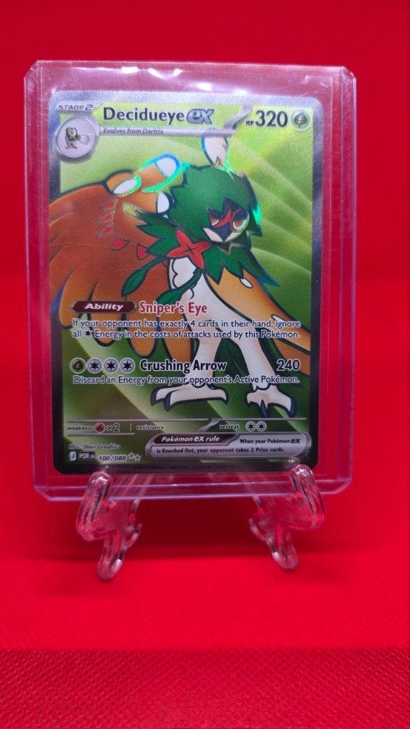 Decidueye ex 100/088 - Perfect Order, Verzenden, Zo goed als nieuw, Losse kaart, Foil