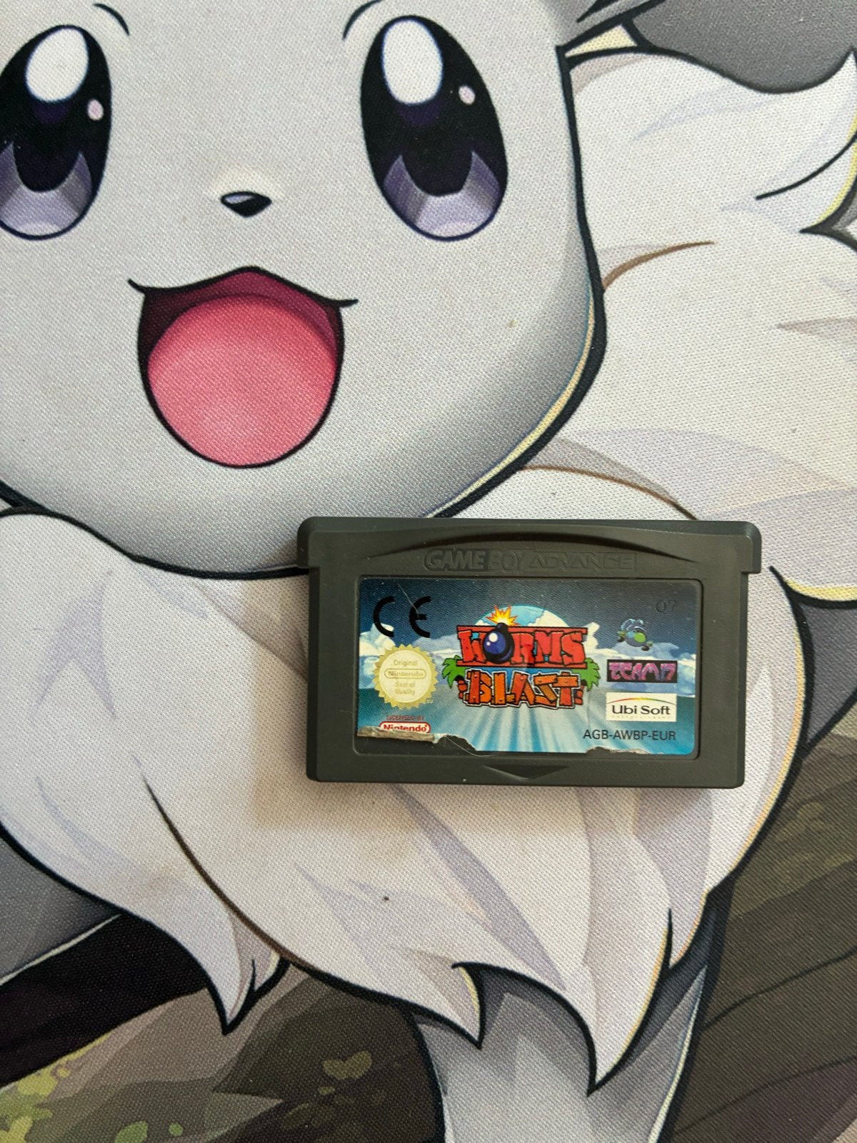 Worms Blast Game Boy Advance (GBA) - Ubi Soft, Puzzel en Educatief, Gebruikt, 1 speler, Ophalen of Verzenden