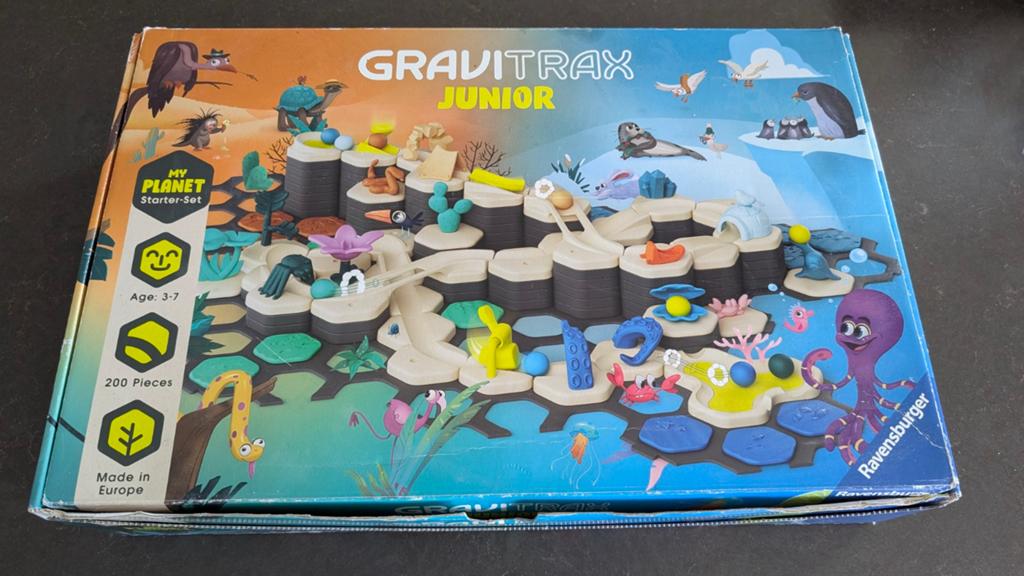 Gravitrax Junior My Planet Starter-Set - Compleet!, Ophalen of Verzenden, Zo goed als nieuw, Bouwen