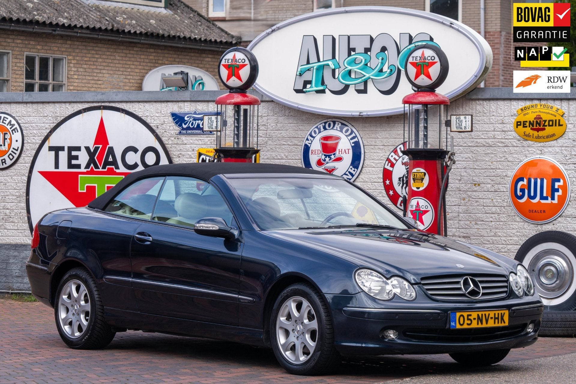 Mercedes-Benz CLK-klasse Cabrio 200 K. Elegance 57.800 km +N, Auto's, Achterwielaandrijving, Gebruikt, 4 cilinders, Cabriolet
