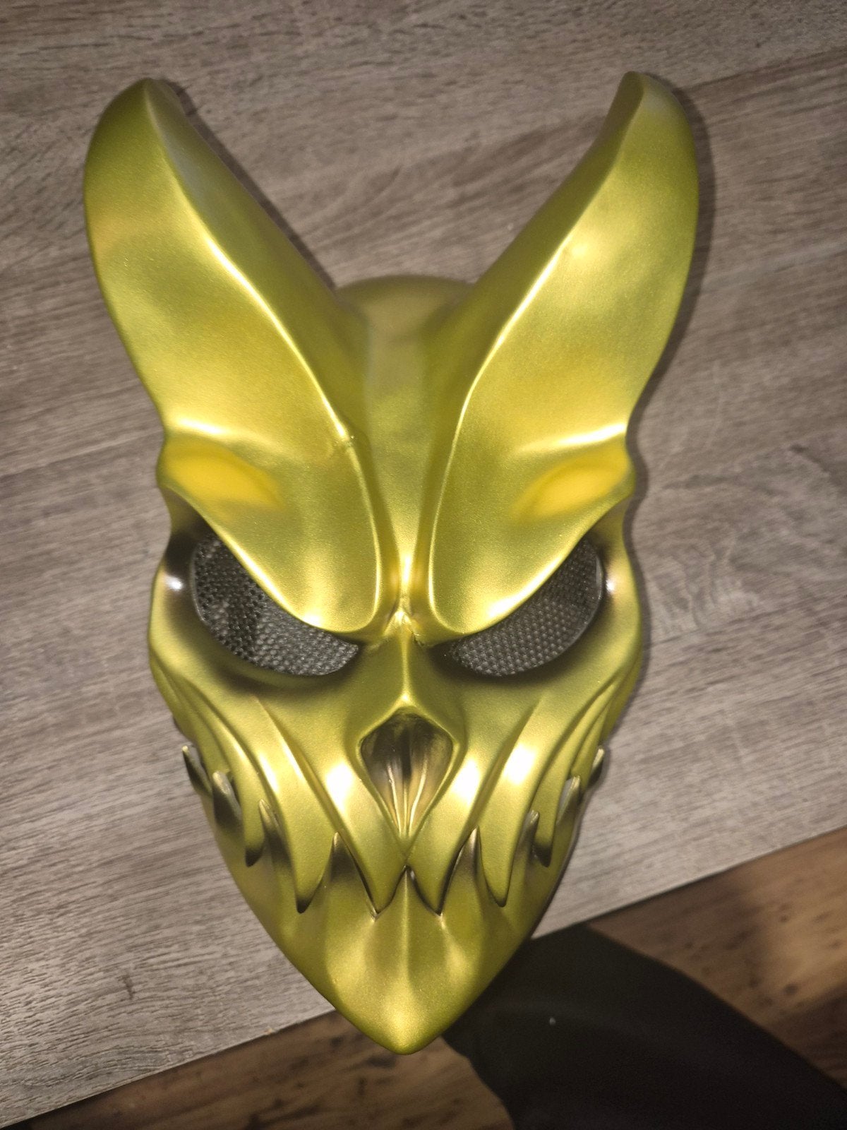 Gouden kleurige  Masker met Beweegbare Mond - Cosplay/Hallow, Ophalen, Nieuw, Toneelattributen of Onderdelen