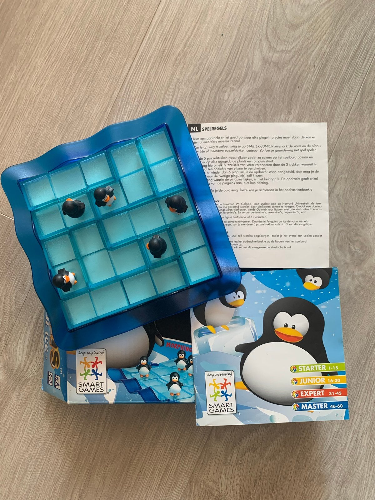Penguins on Ice - Logica Puzzel, Ophalen of Verzenden, Zo goed als nieuw