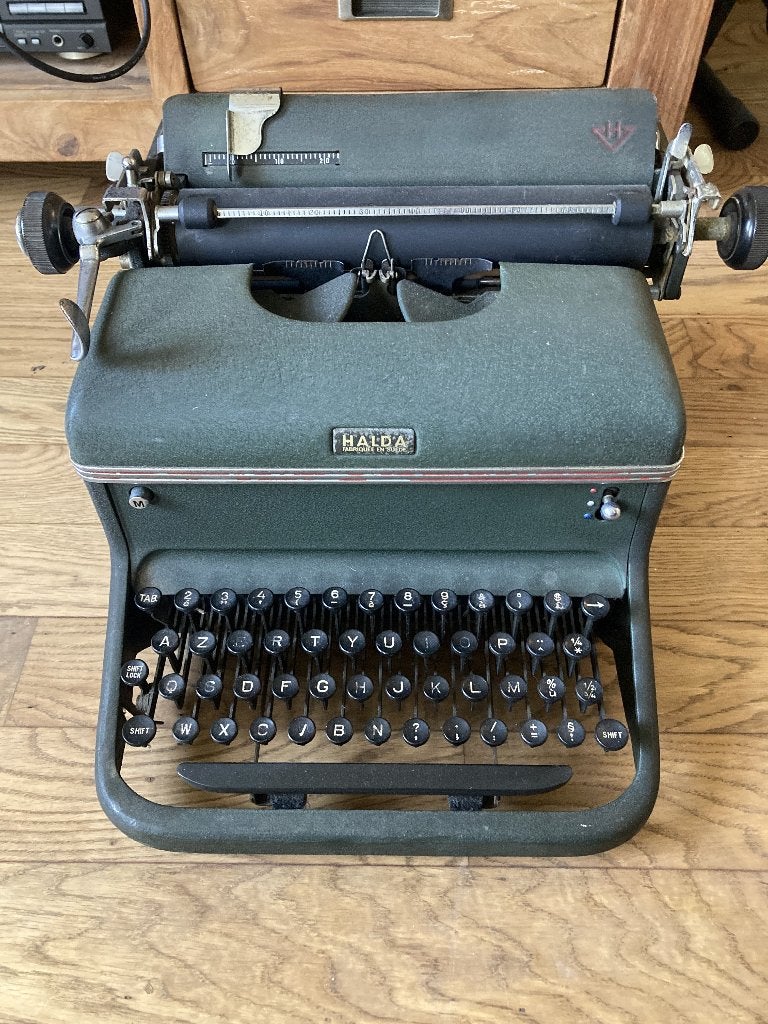 halda typmachine 1950, Diversen, Typemachines, Gebruikt, Ophalen