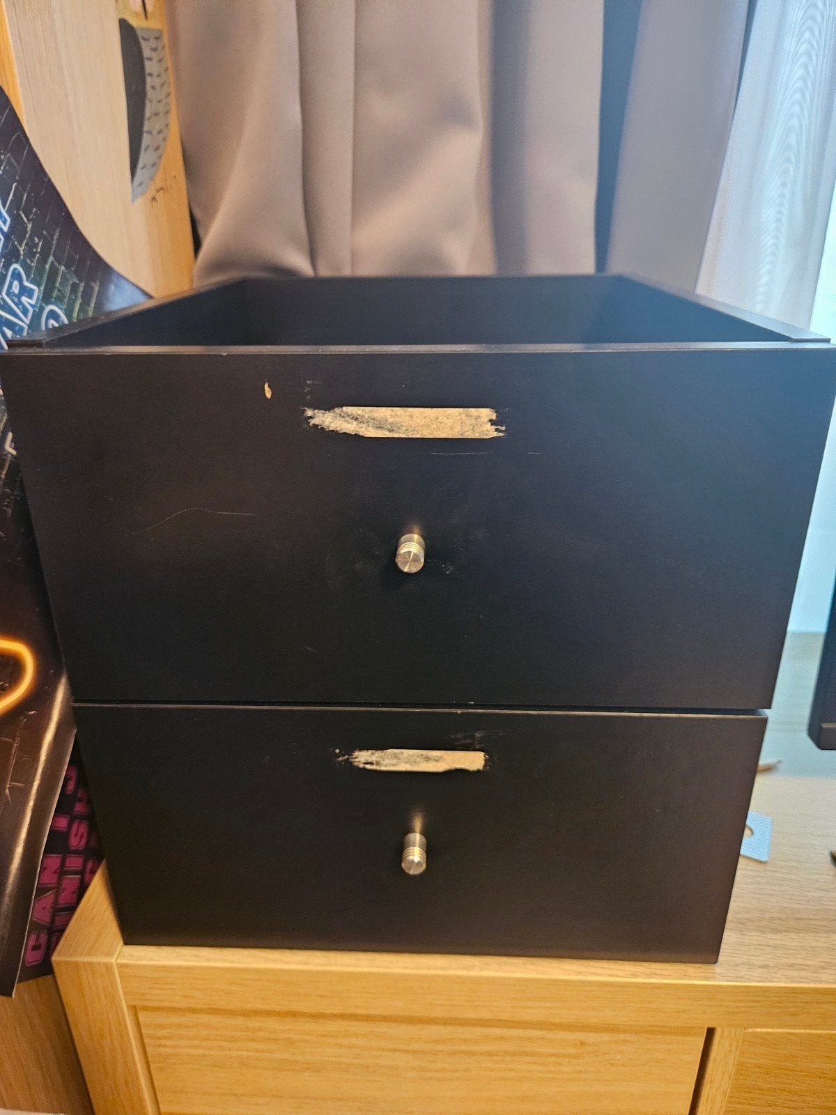 IKEA Expedit/Kallax lade zwart - stevig en handig, Huis en Inrichting, Ophalen of Verzenden, Gebruikt