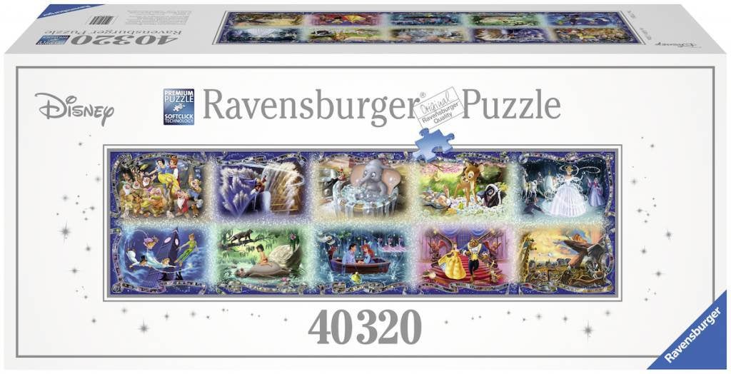 Disney puzzel, Ophalen, Meer dan 1500 stukjes, Gebruikt, Legpuzzel