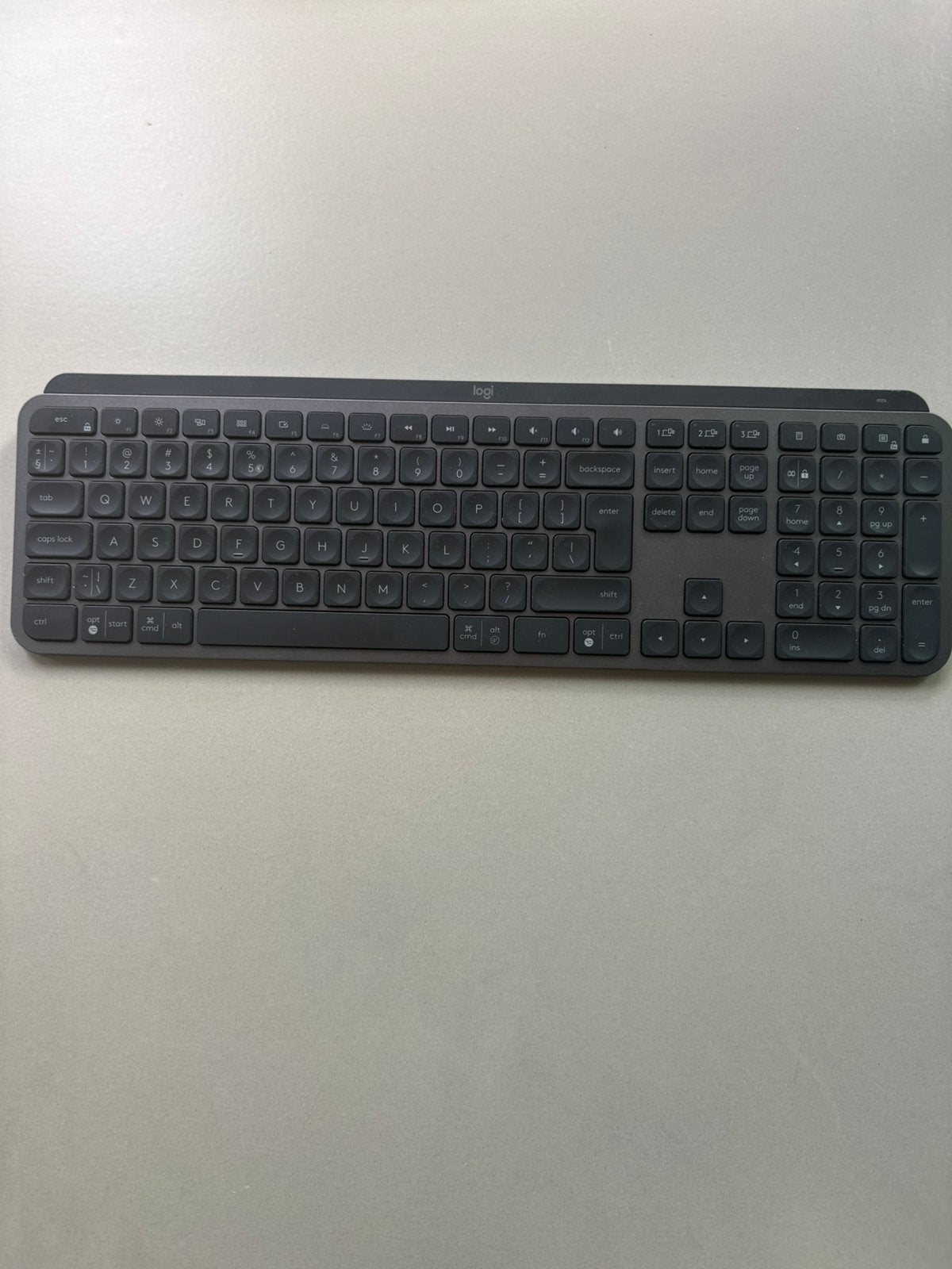 Logitech MX Keys draadloos toetsenbord, Computers en Software, Toetsenborden, Gebruikt, Ophalen of Verzenden