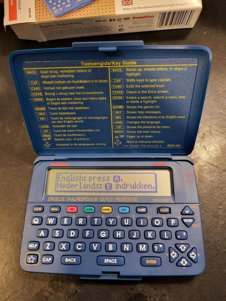 Franklin Bookman vertaalcomputer Engels/Nederlands, Niet bekend, Nieuw, Ophalen of Verzenden, Franklin