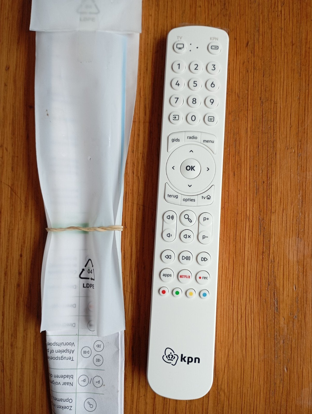 KPN afstandsbediening voor TV en ontvanger, Ophalen of Verzenden, Nieuw, Origineel, Receiver of Versterker