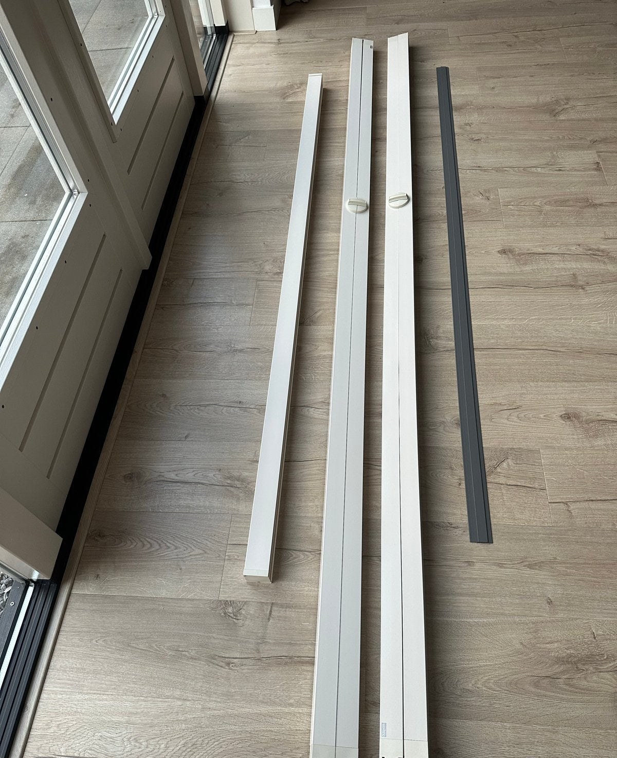 Unilux Plissé hordeur voor openslaande deuren 195x255 cm, Doe-het-zelf en Verbouw, Deuren en Horren, Ophalen, Gebruikt, Hordeur
