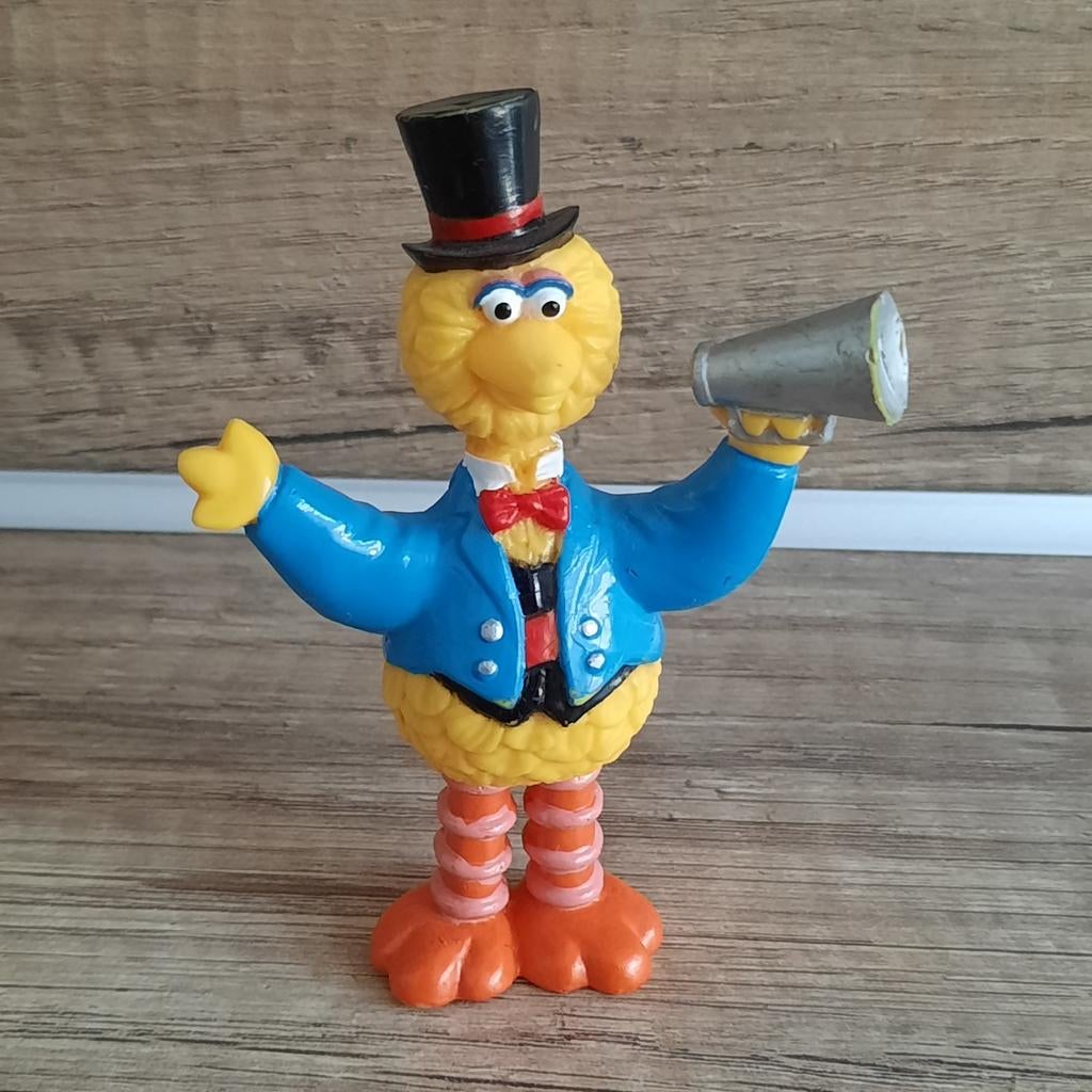 Bird grote gele vogel Neef Jan van Sesamstraat JHP China, Ophalen of Verzenden, Zo goed als nieuw