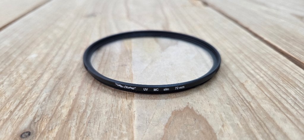 UV Filter / uvfilter - Peter Hadley 72mm UV / MC Slim, UV-filter, Ophalen of Verzenden, Nvt, 70 tot 80 mm
