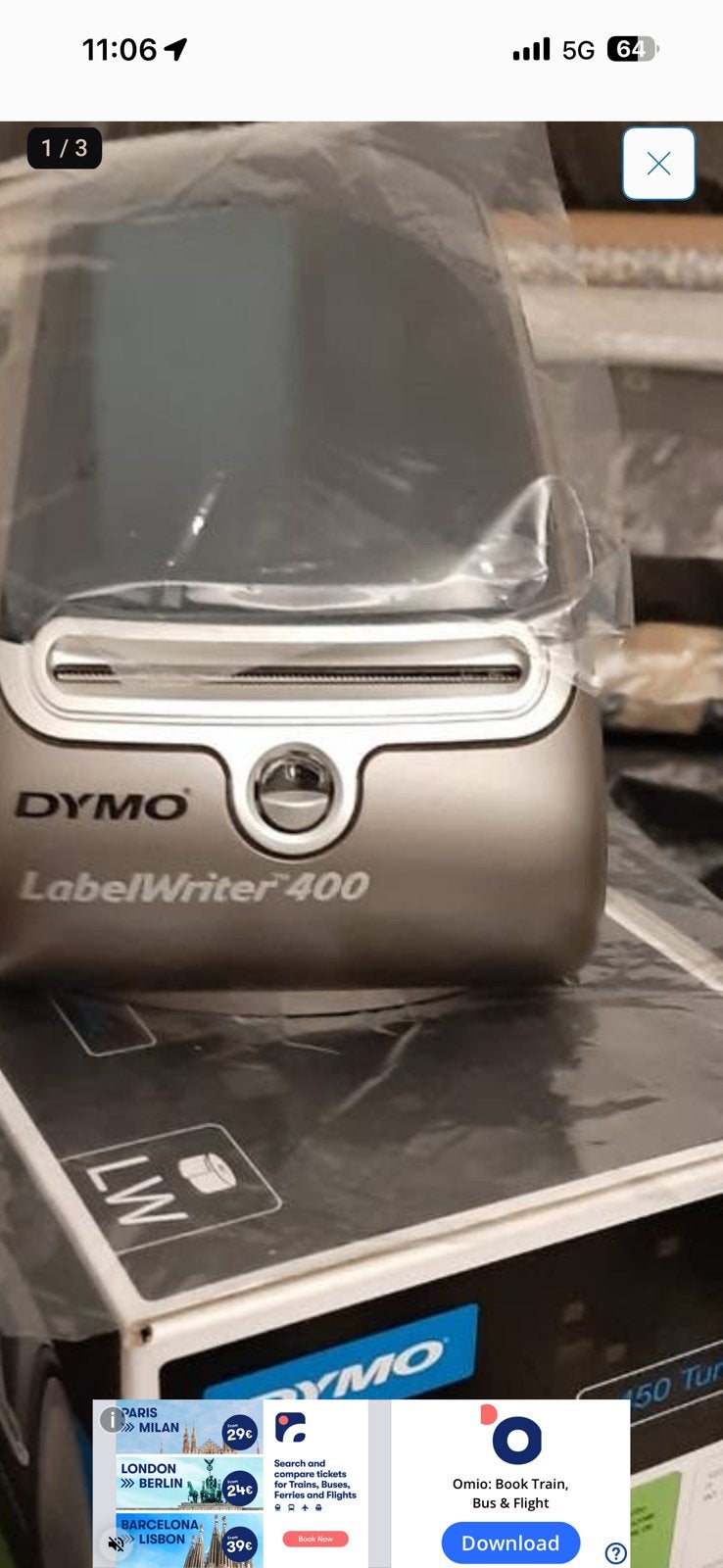 Dymo labelwriter 400, Computers en Software, Labelprinters, Ophalen of Verzenden