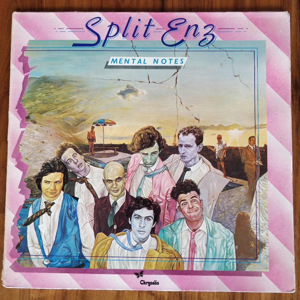 LP - Split Enz – Mental Notes, Ophalen of Verzenden, Gebruikt, Overige formaten