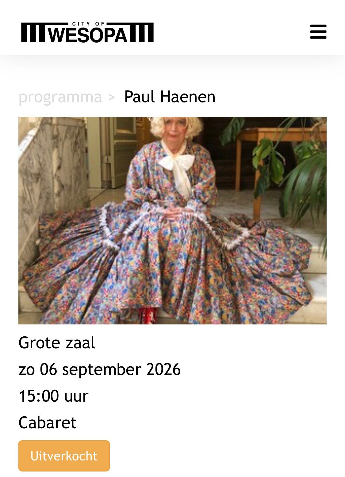 PaulHaenen, Twee personen, September