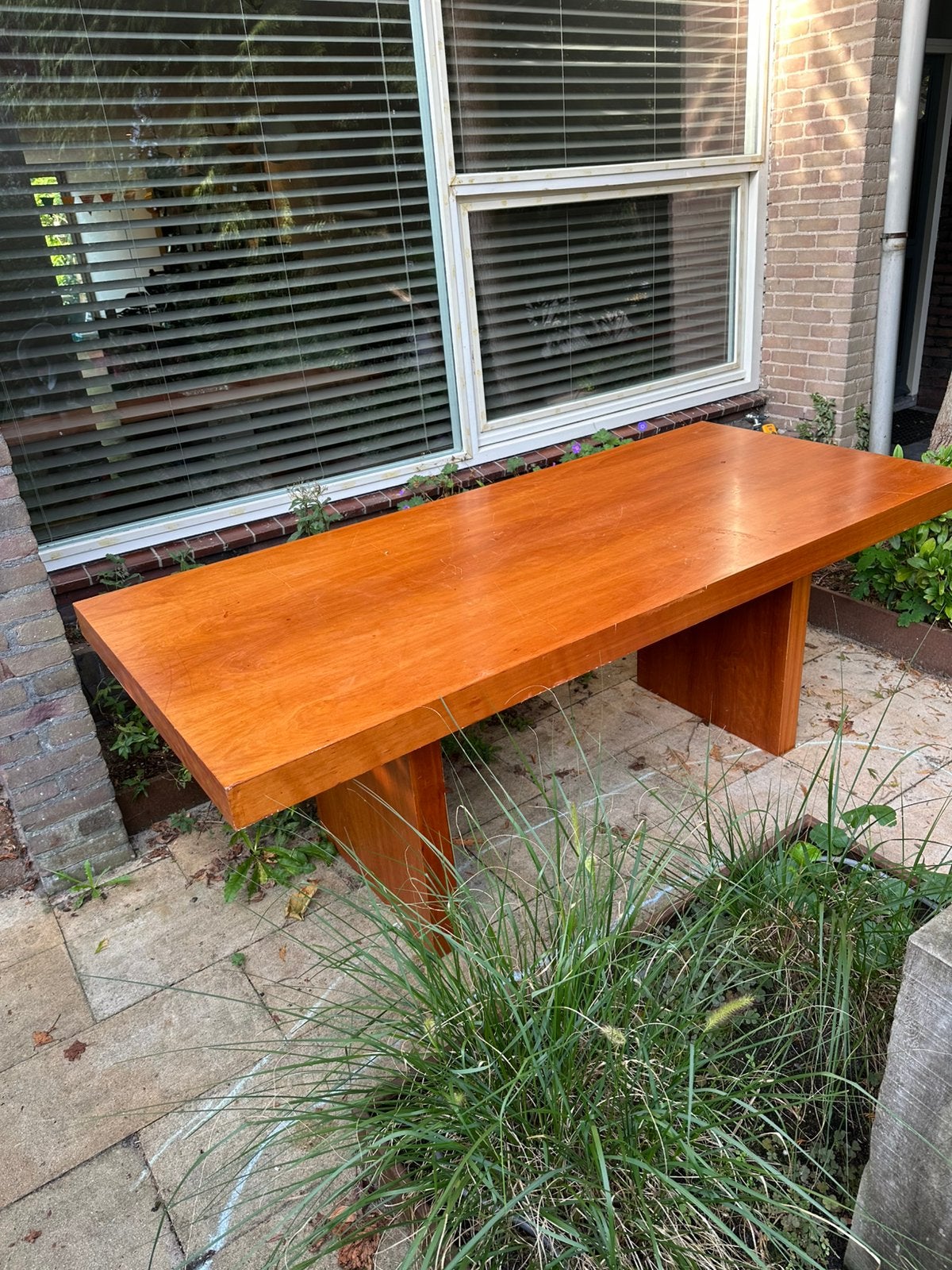 Eettafel, Gebruikt, 200 cm of meer, Vijf personen of meer, Rechthoekig