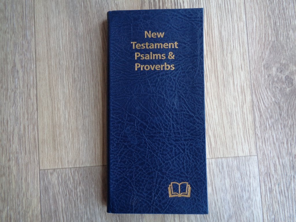 NIV BIBLE NEW TESTAMENT PSALMS PROVERBS zakbijbeltje Bijbel, Boeken, Ophalen of Verzenden, Zo goed als nieuw