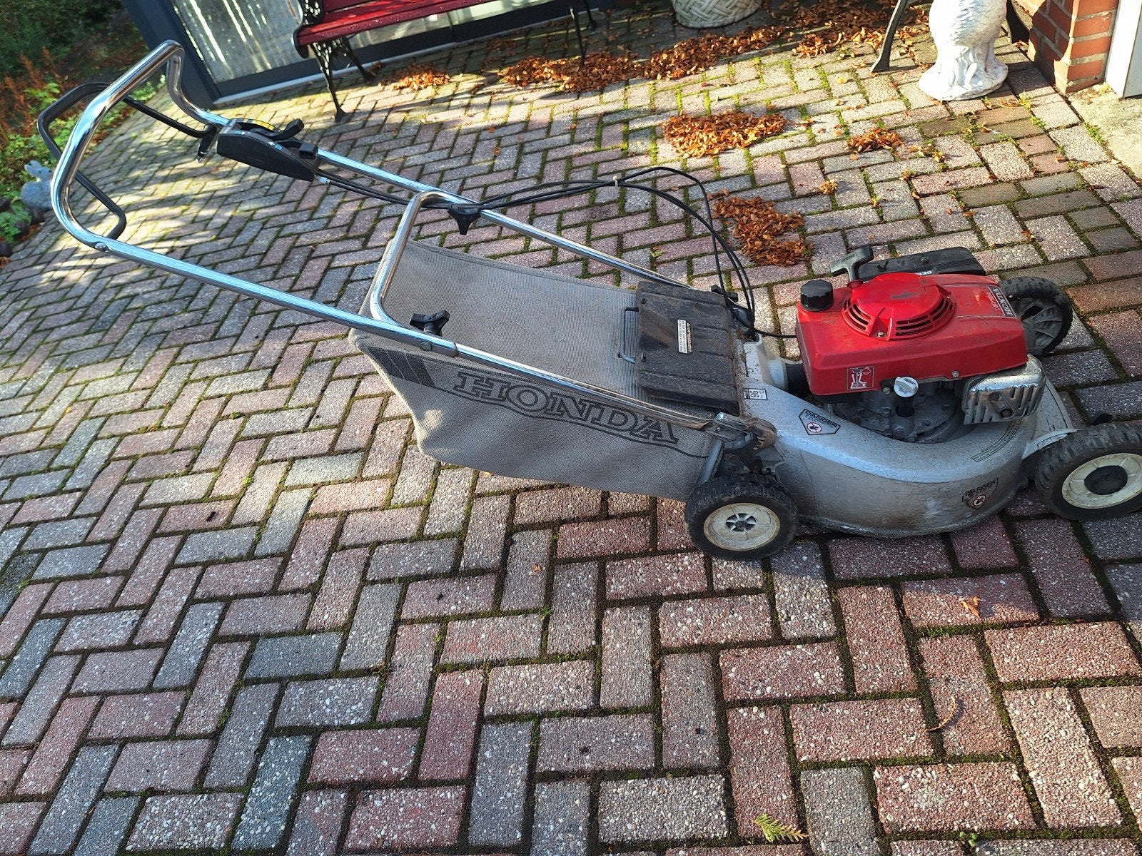 grasmaaier  honda, Tuin en Terras, Ophalen, Honda, Gebruikt, Kooimesmaaier
