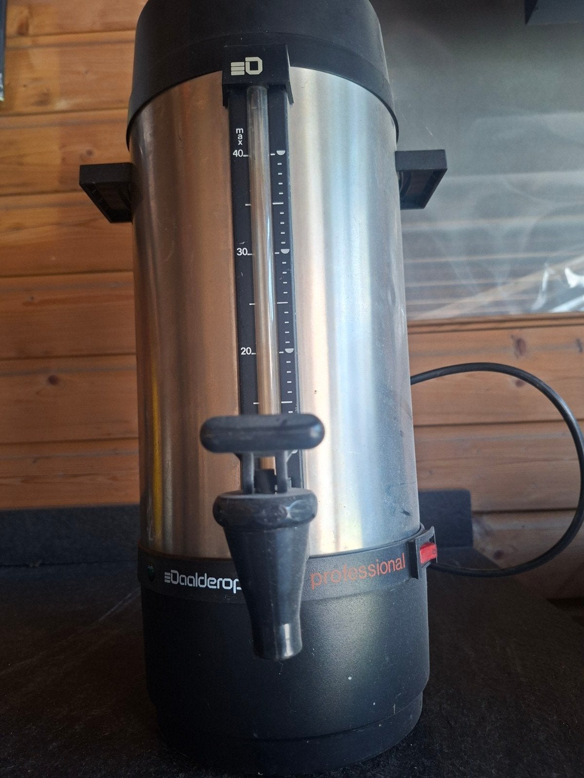 Daalderop Professional Koffiezetapparaat, Gebruikt, 10 kopjes of meer, Koffiemachine, Gemalen koffie