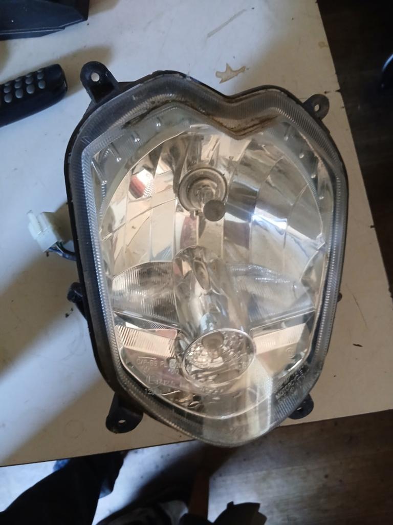Sym xpro orbit  koplamp, Fietsen en Brommers, Ophalen of Verzenden, Gebruikt, Koplamp