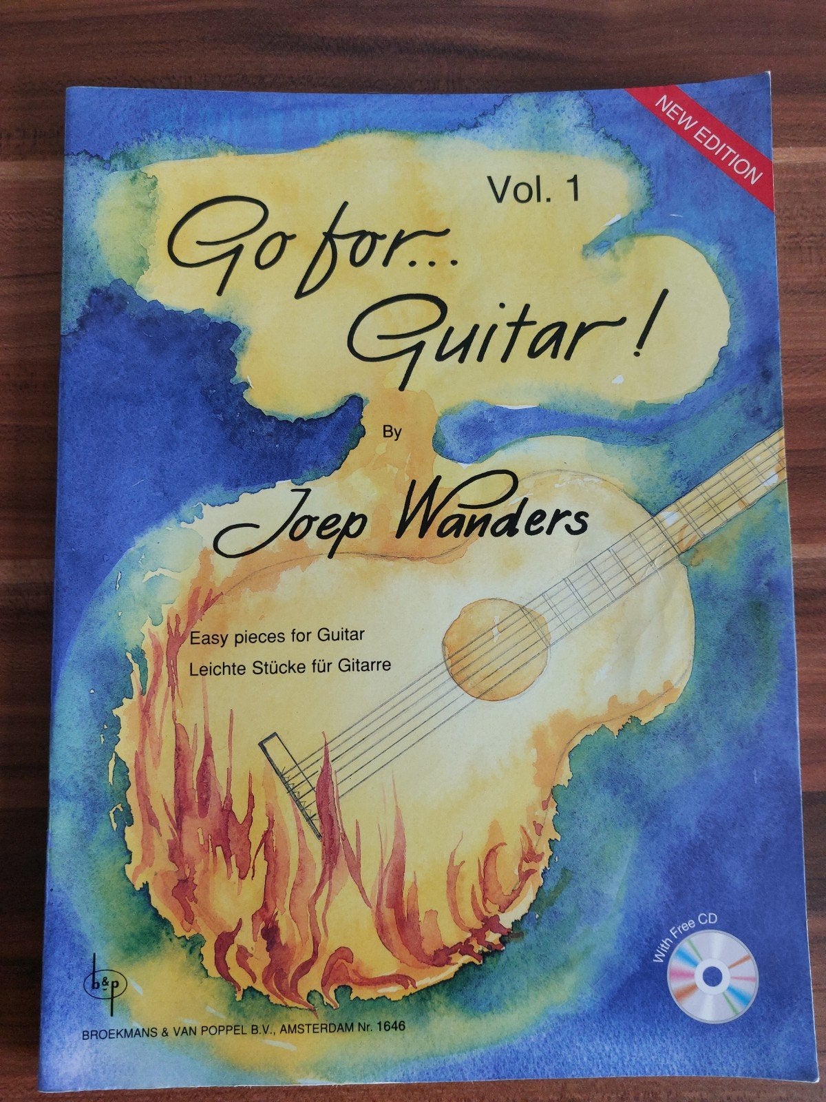 Go for guitar by Joep Wanders deel 1, Muziek en Instrumenten, Bladmuziek, Gitaar, Klassiek, Les of Cursus, Ophalen of Verzenden