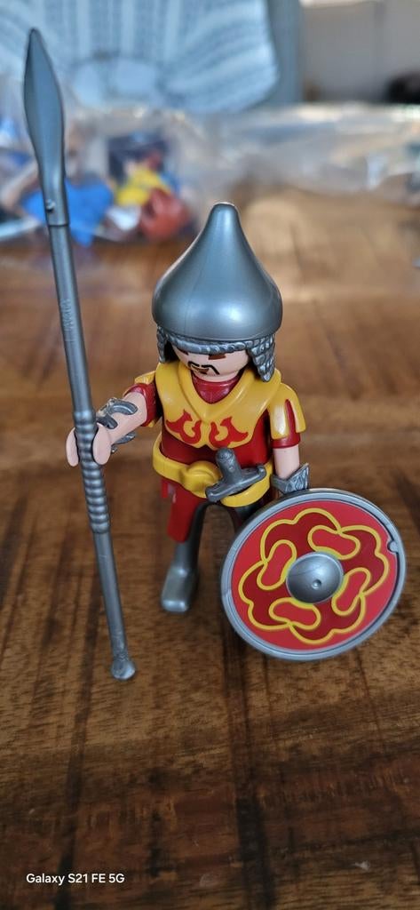 Playmobil 4745 Mongoolse krijger - compleet, Kinderen en Baby's, Speelgoed | Playmobil, Ophalen, Gebruikt, Complete set