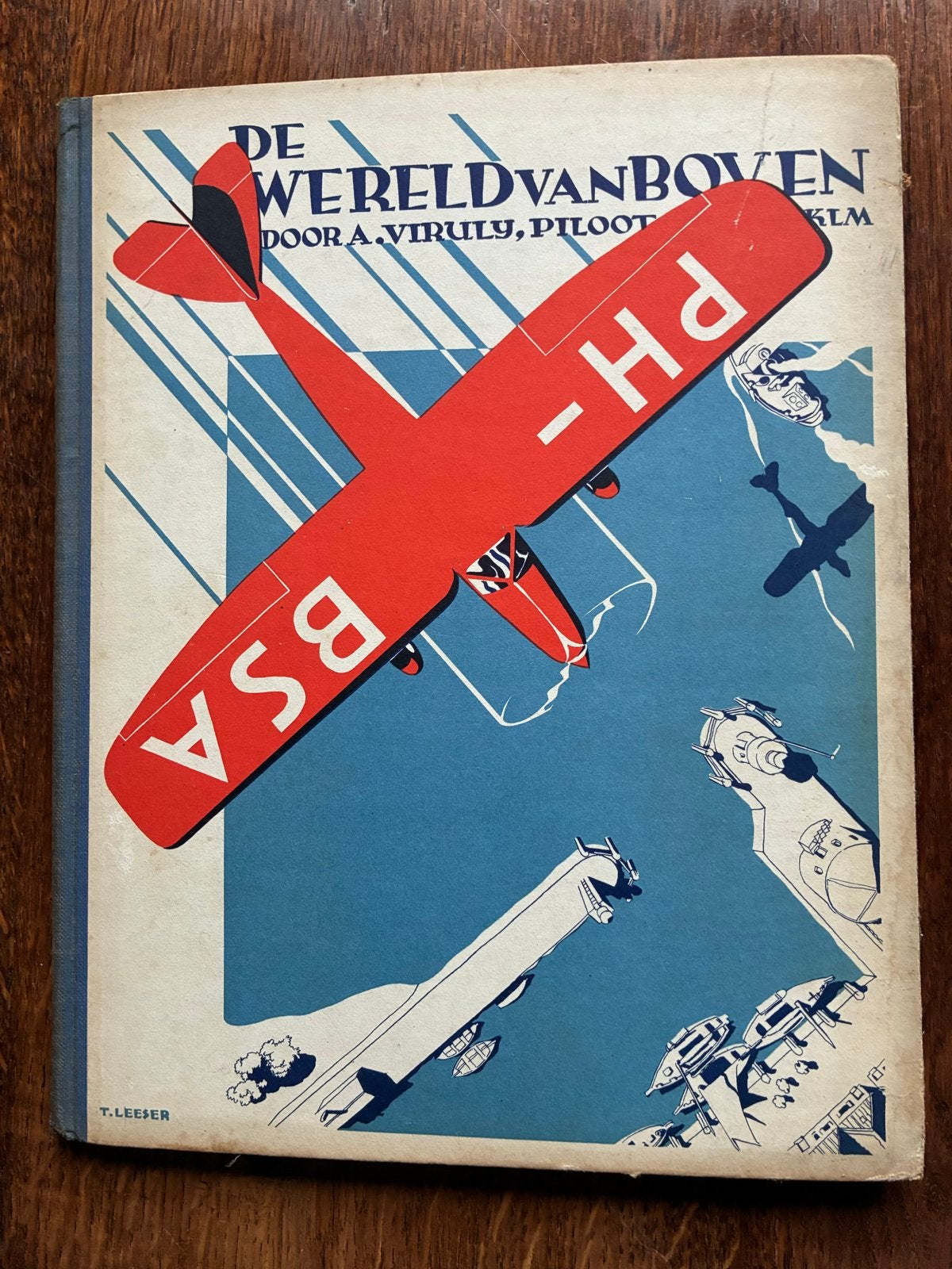 De Wereld Van Boven - A. Viruly, Piloot KLM (1934), Ophalen of Verzenden, Gelezen