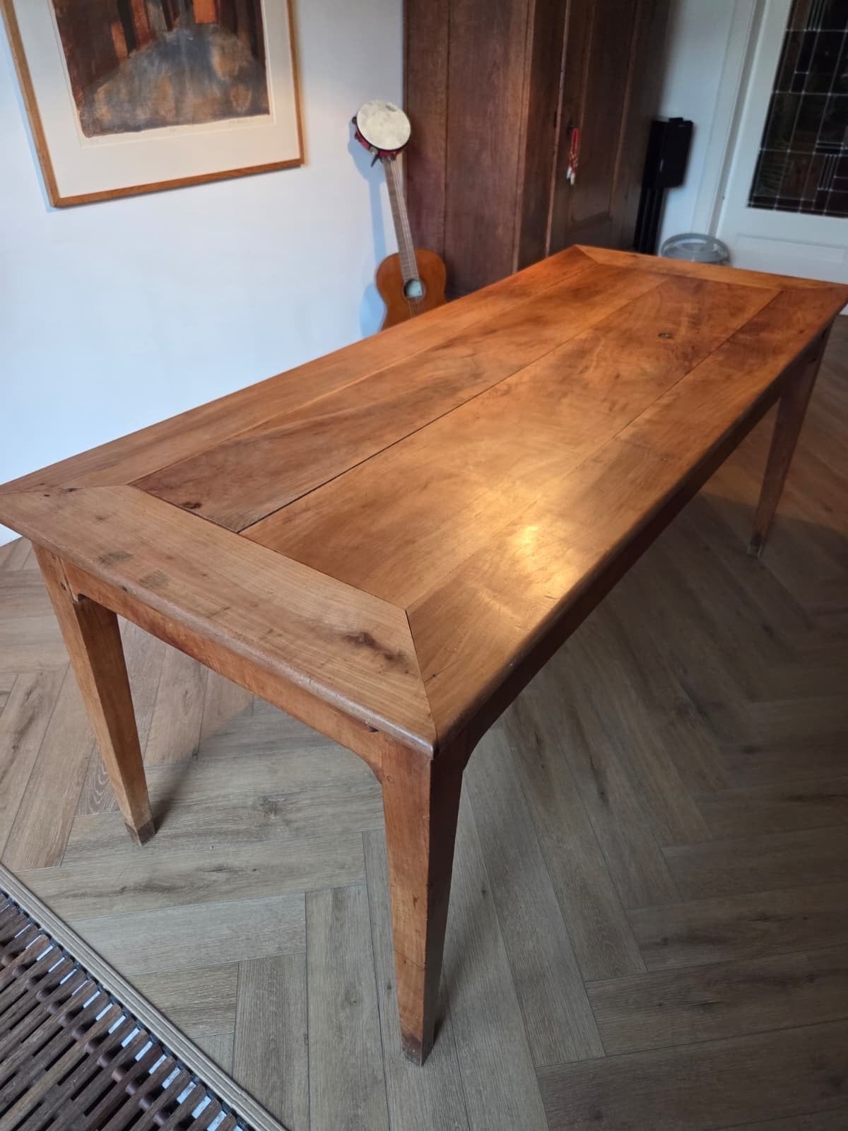 Antieke Franse boeren eettafel, Antiek en Kunst, Ophalen